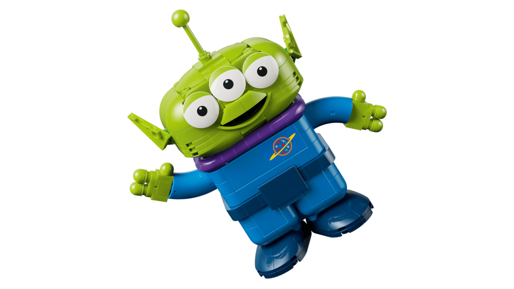 LEGO Disney 43307 Mimozemšťan s vesmírnou loďou Pizza Planet