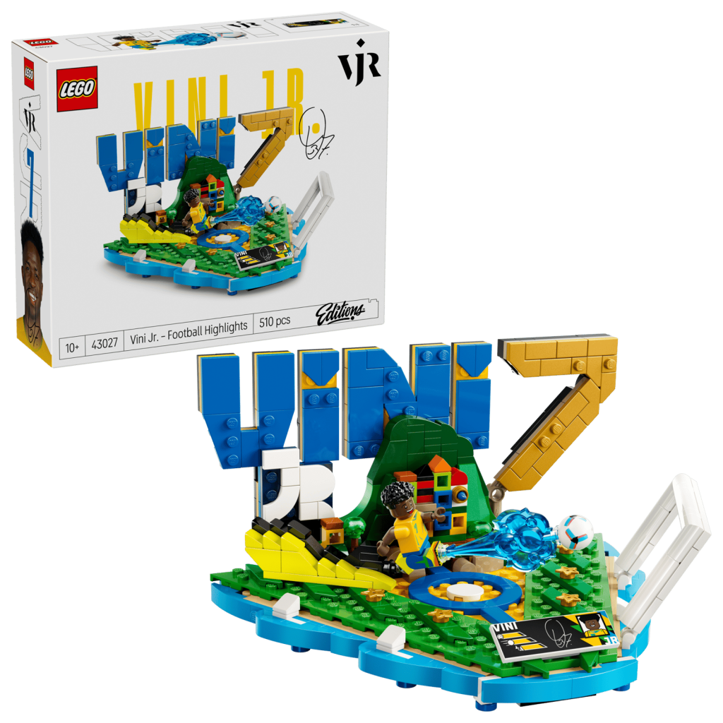 LEGO Editions 43027 Vini Jr. – Hviezdne momenty futbalu