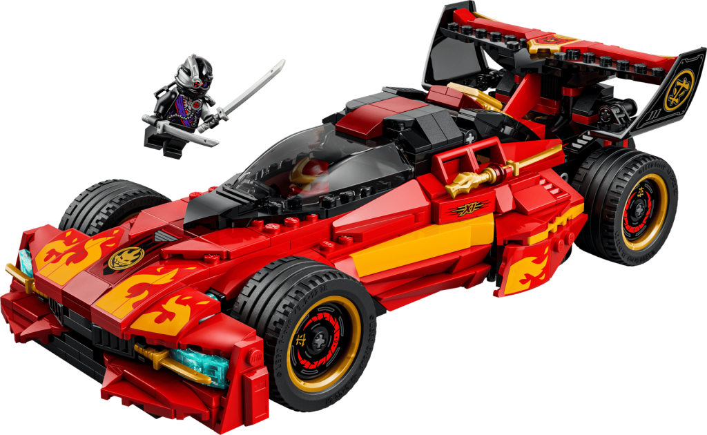 LEGO Ninjago 71867 Kaiovo červené superauto: 15 rokov NINJAGO