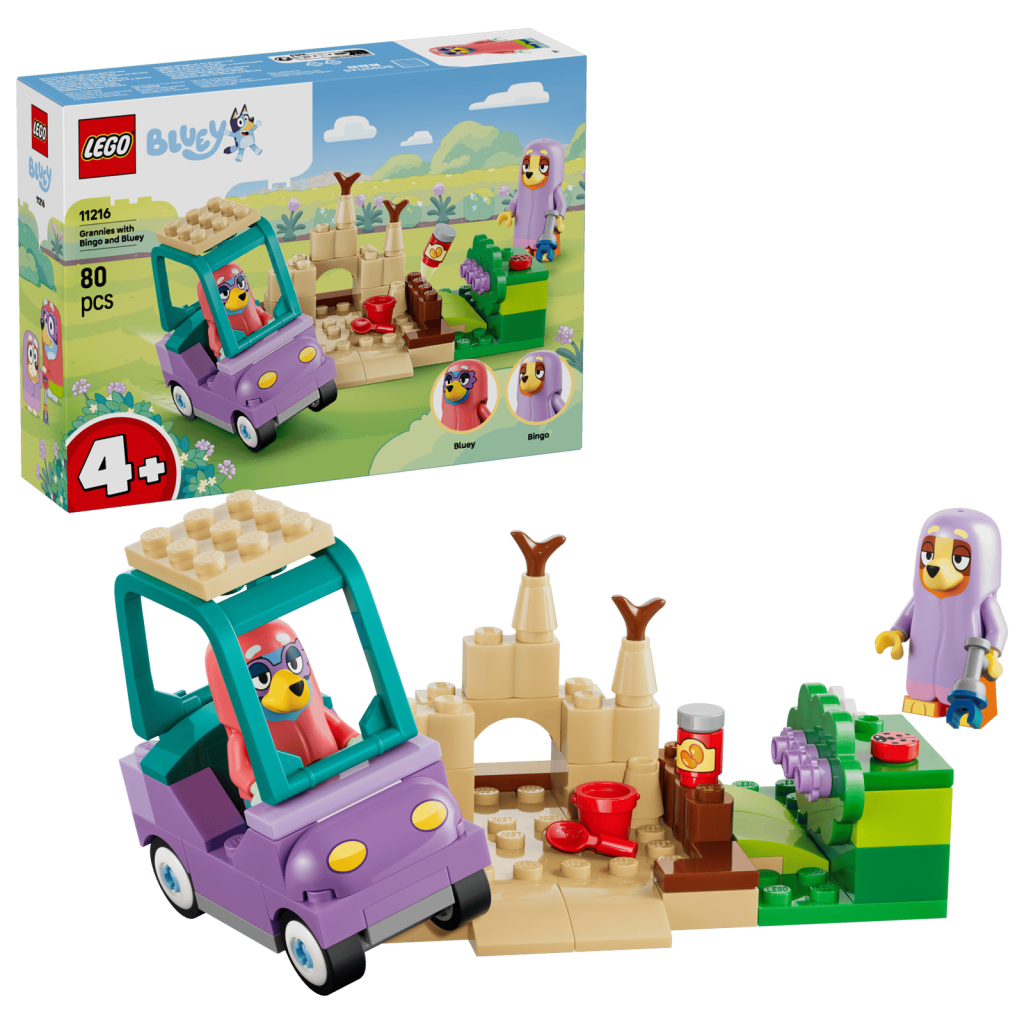 LEGO Bluey 11216 Babičky s Bingo a Bluey