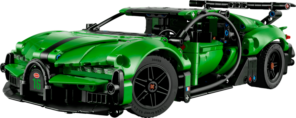 LEGO Technic 42241 Zelené hyperauto Bugatti Chiron Pur Sport