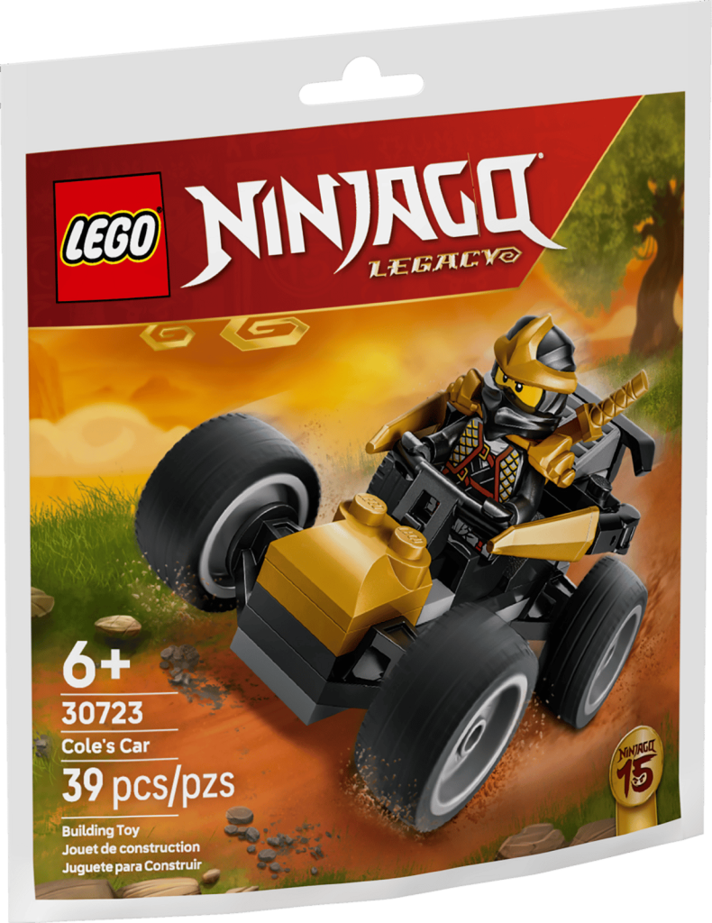 LEGO Ninjago 30723 Cole a jeho nindžovské auto
