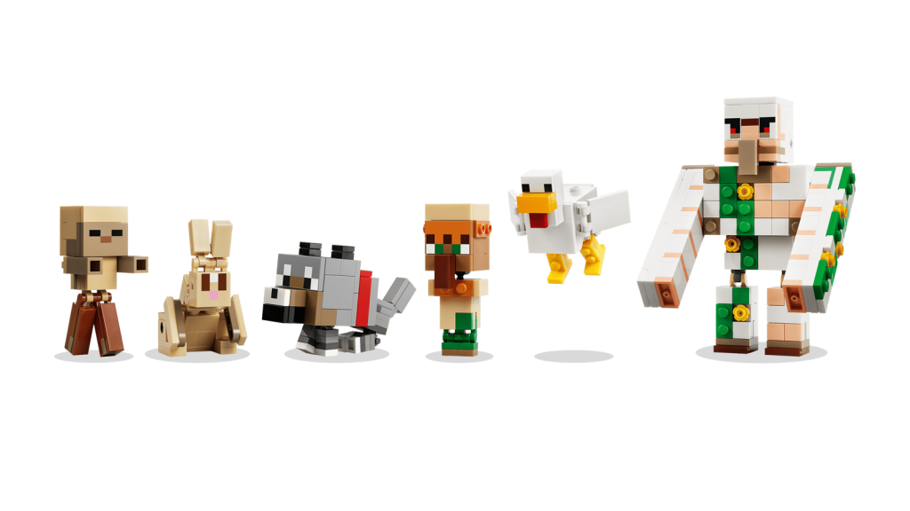 LEGO Minecraft 21592 Kurací džokej a útok v púšti