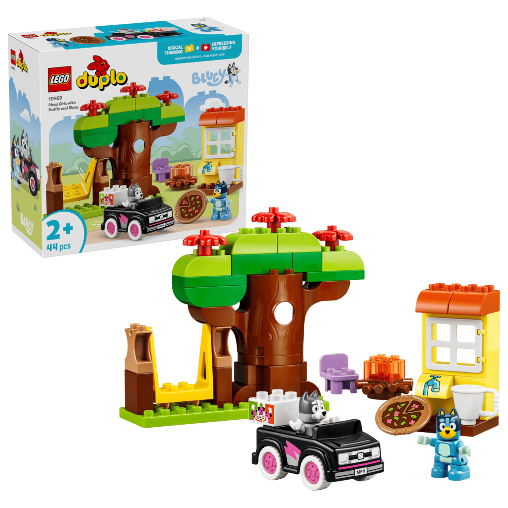 LEGO Bluey 10469 Muffin, Bluey a rozvoz pizzy