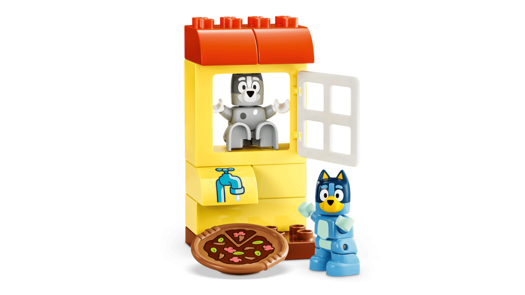 LEGO Bluey 10469 Muffin, Bluey a rozvoz pizzy