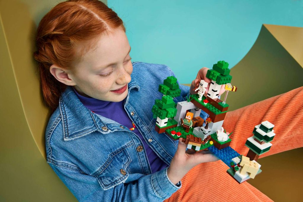 LEGO Minecraft 21593 Prvé nočné dobrodružstvo