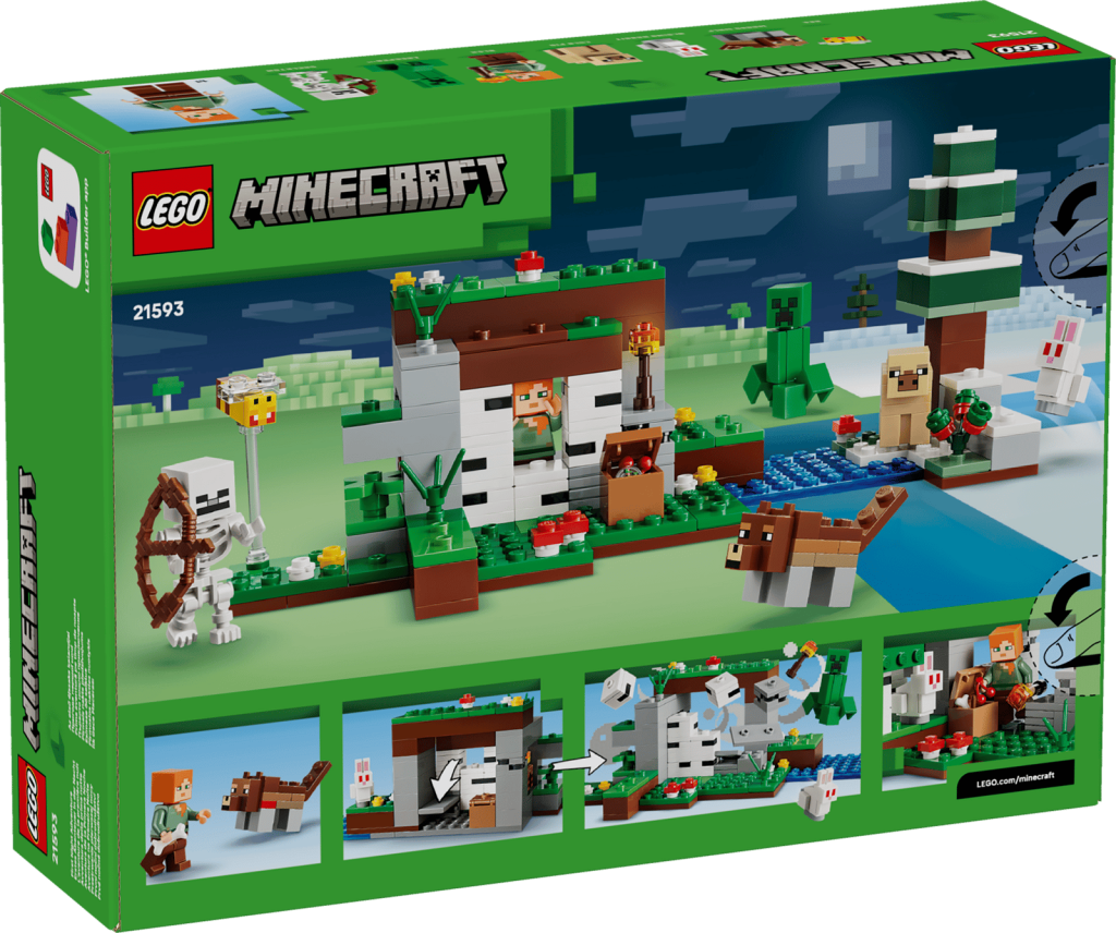 LEGO Minecraft 21593 Prvé nočné dobrodružstvo