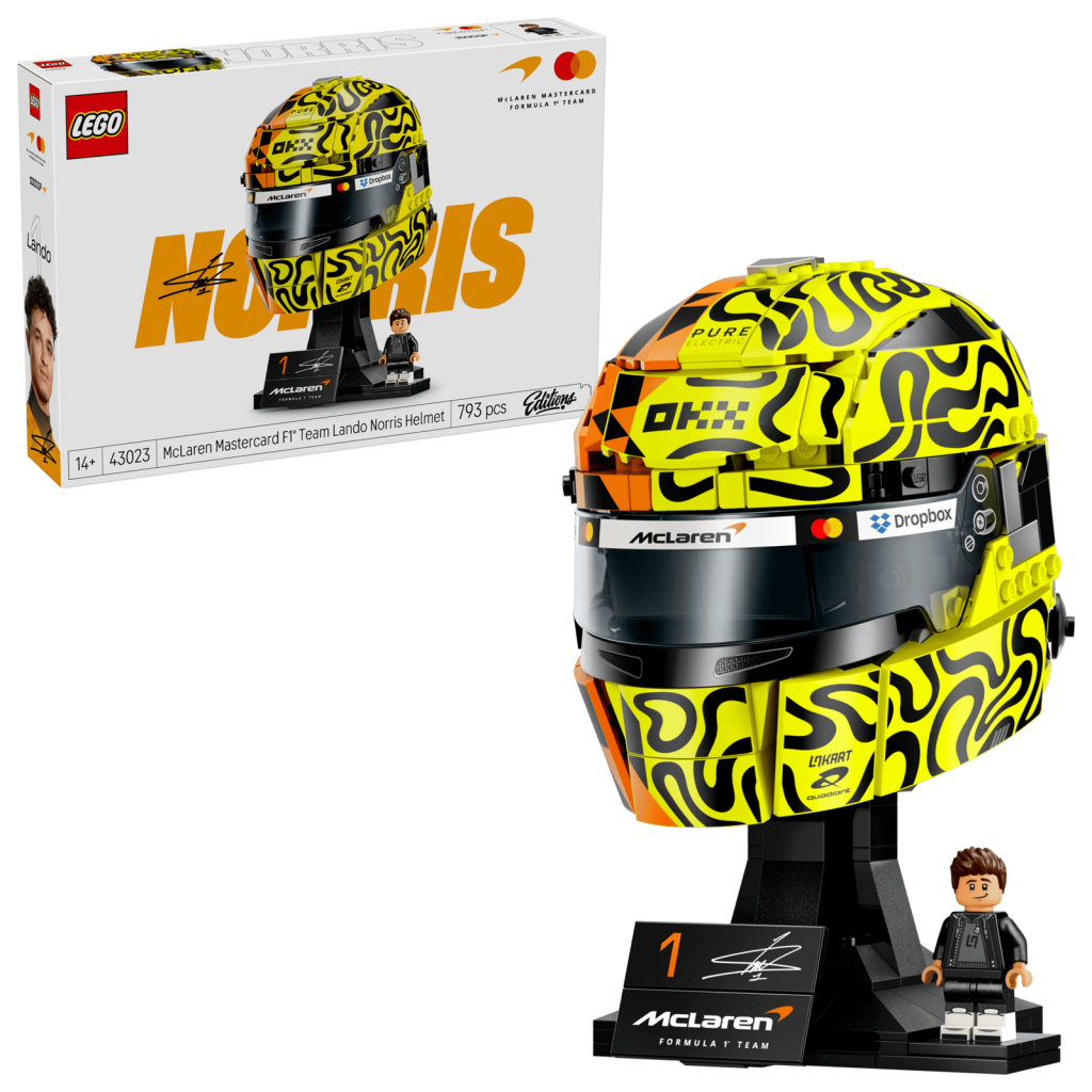 LEGO Editions 43023 Prilba Lando Norris z tímu McLaren Mastercard F1