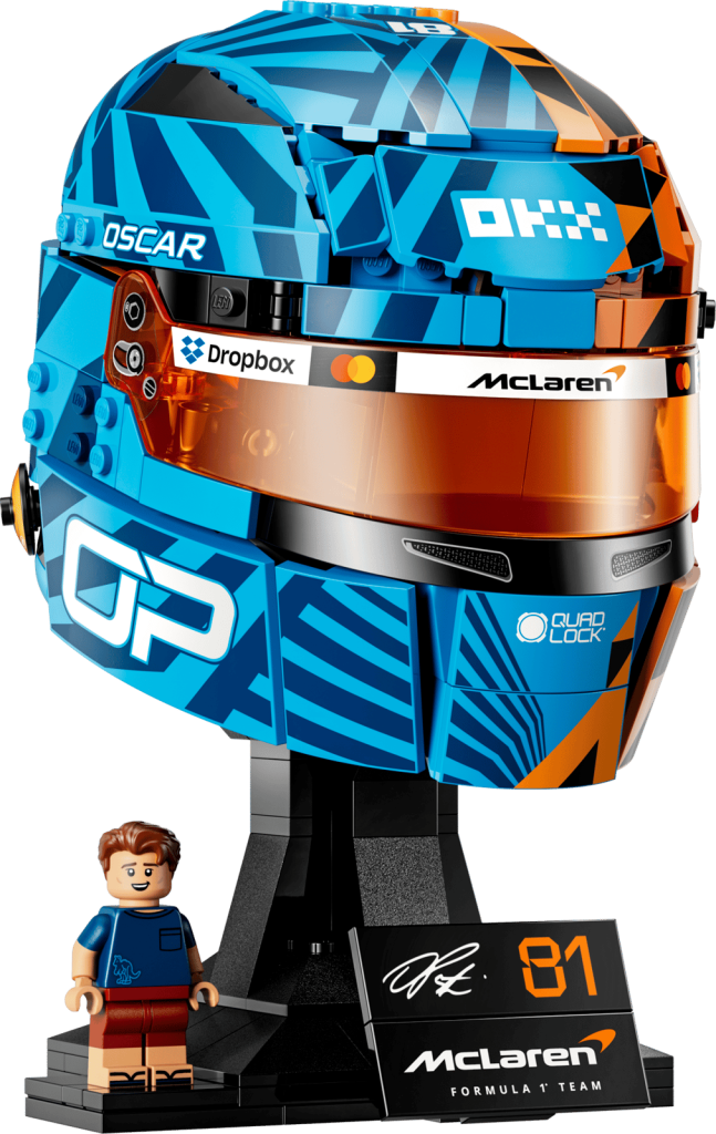 LEGO Editions 43017 Prilba Oscar Piastri z tímu McLaren Mastercard F1