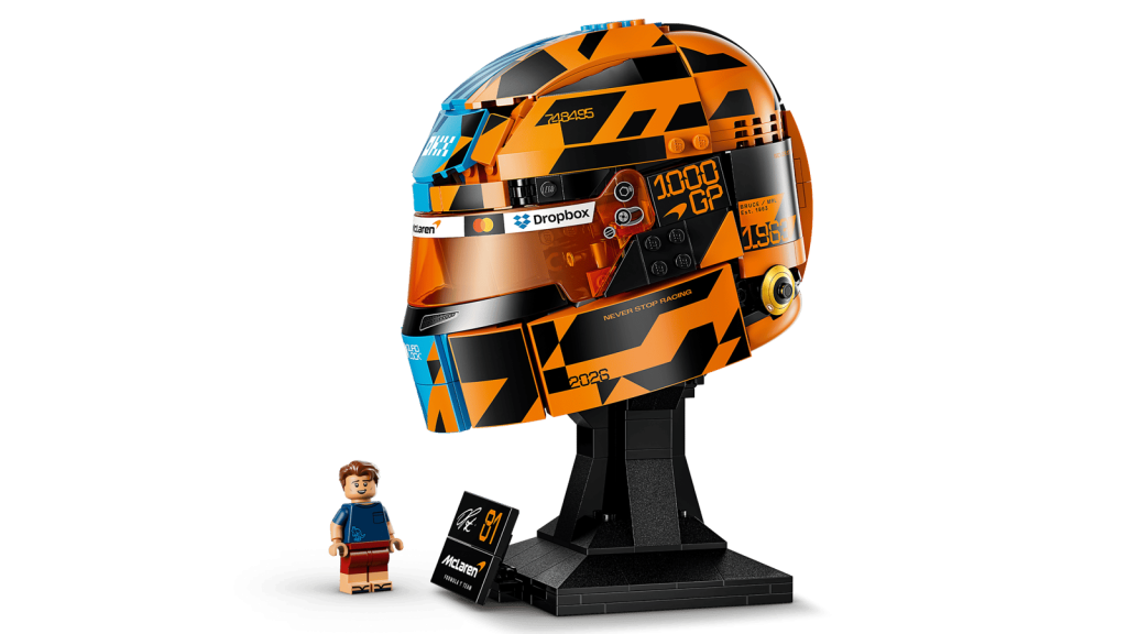 LEGO Editions 43017 Prilba Oscar Piastri z tímu McLaren Mastercard F1