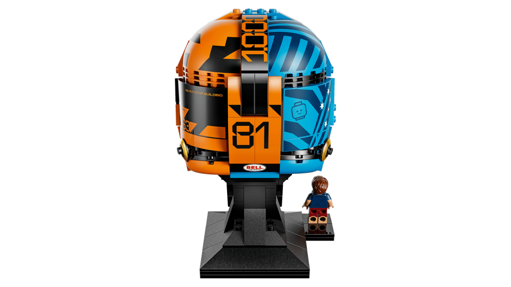 LEGO Editions 43017 Prilba Oscar Piastri z tímu McLaren Mastercard F1