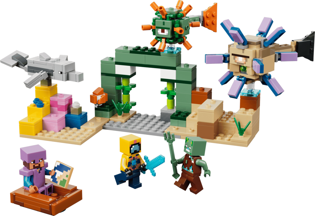 LEGO Minecraft 21598 Podmorské dobrodružstvo