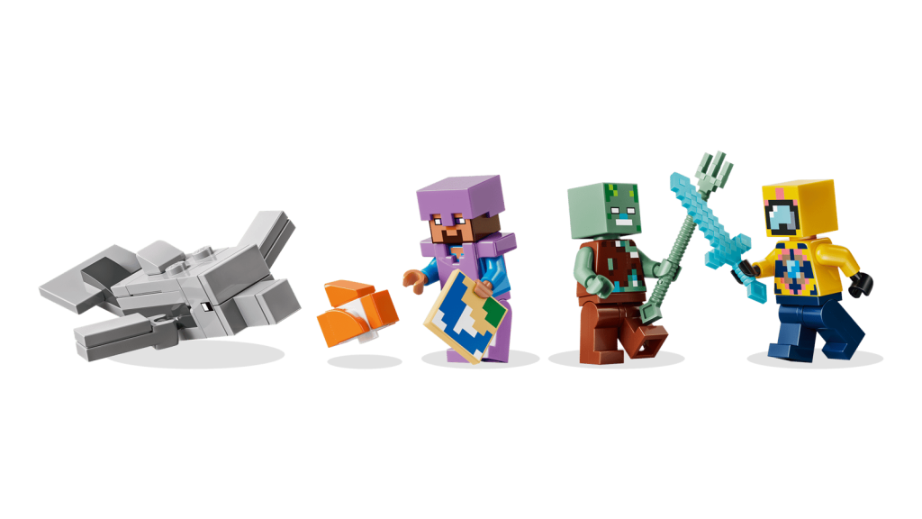 LEGO Minecraft 21598 Podmorské dobrodružstvo
