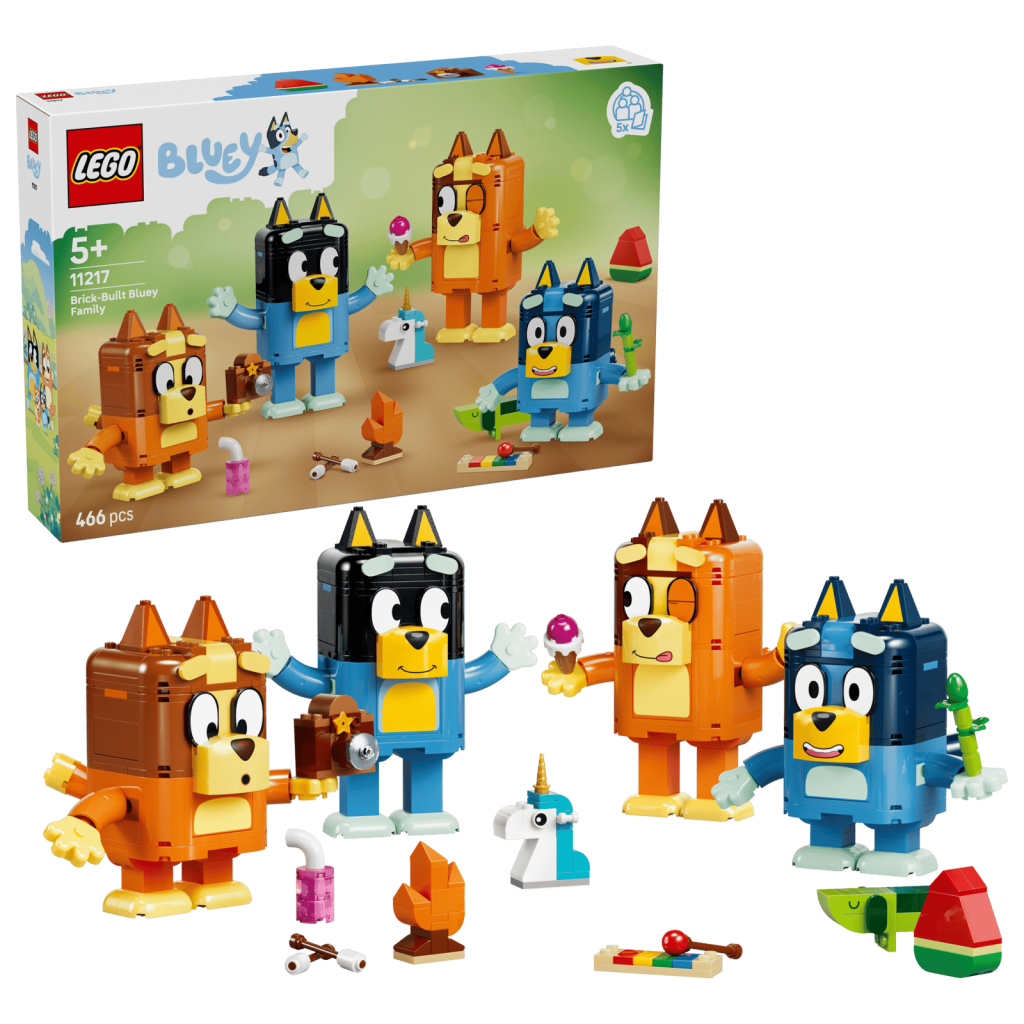 LEGO Bluey 11217 Rodina Bluey z kociek
