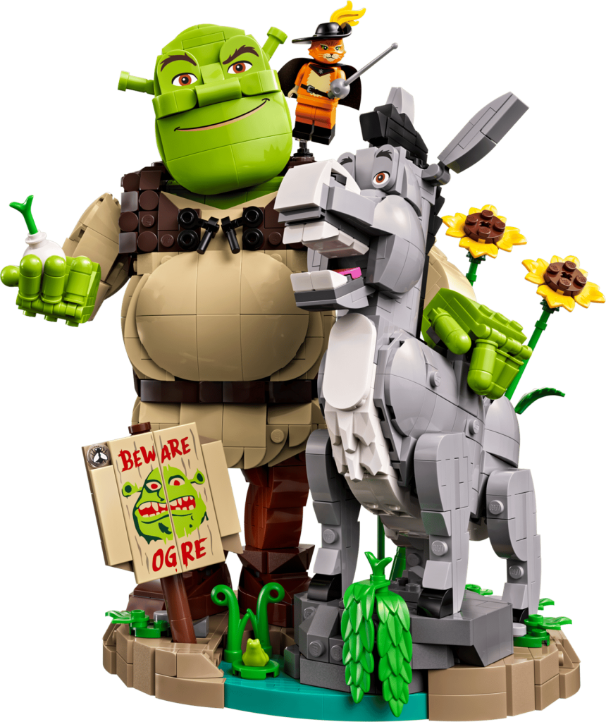 LEGO Shrek 72423 Shrek, Oslík a Kocúr v čižmách