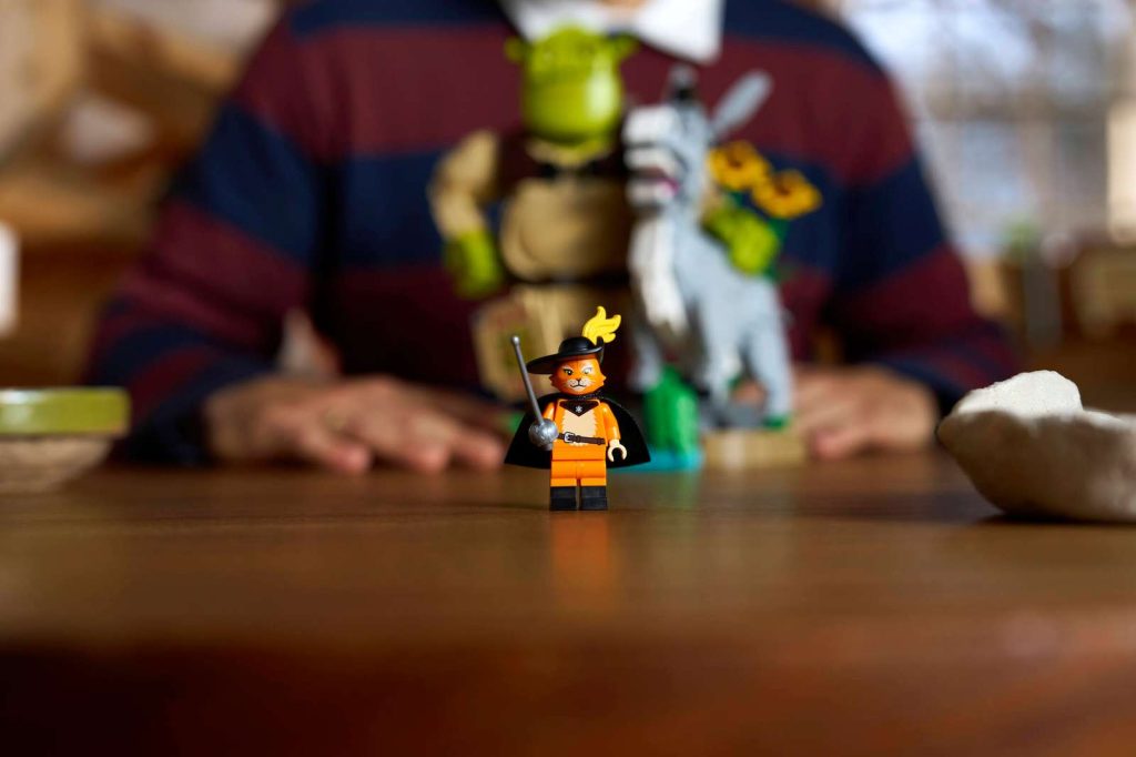 LEGO Shrek 72423 Shrek, Oslík a Kocúr v čižmách