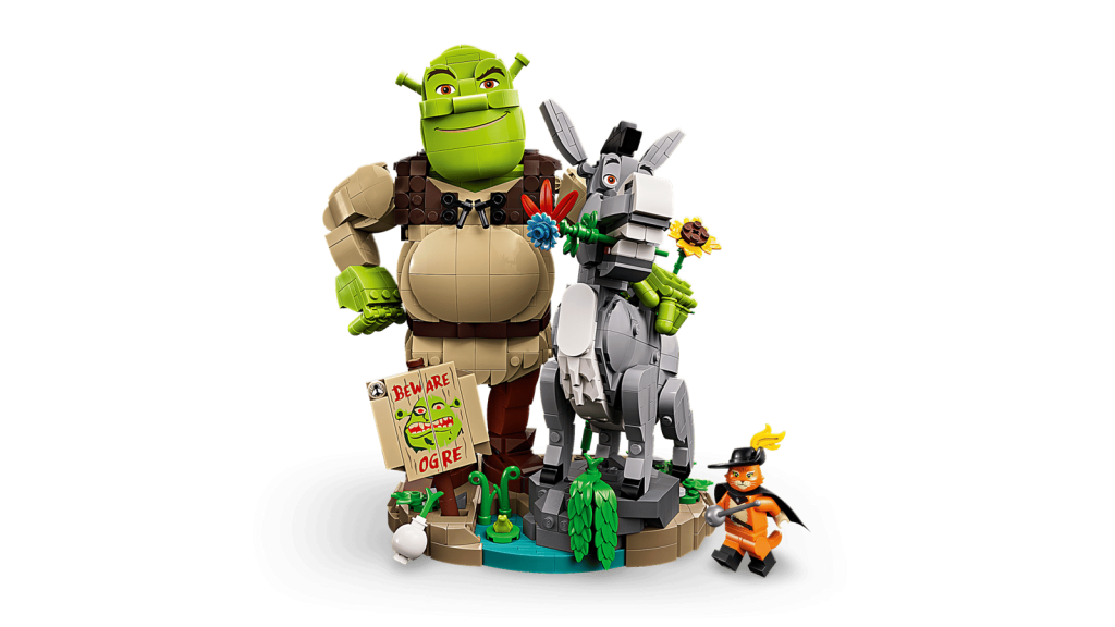 LEGO Shrek 72423 Shrek, Oslík a Kocúr v čižmách