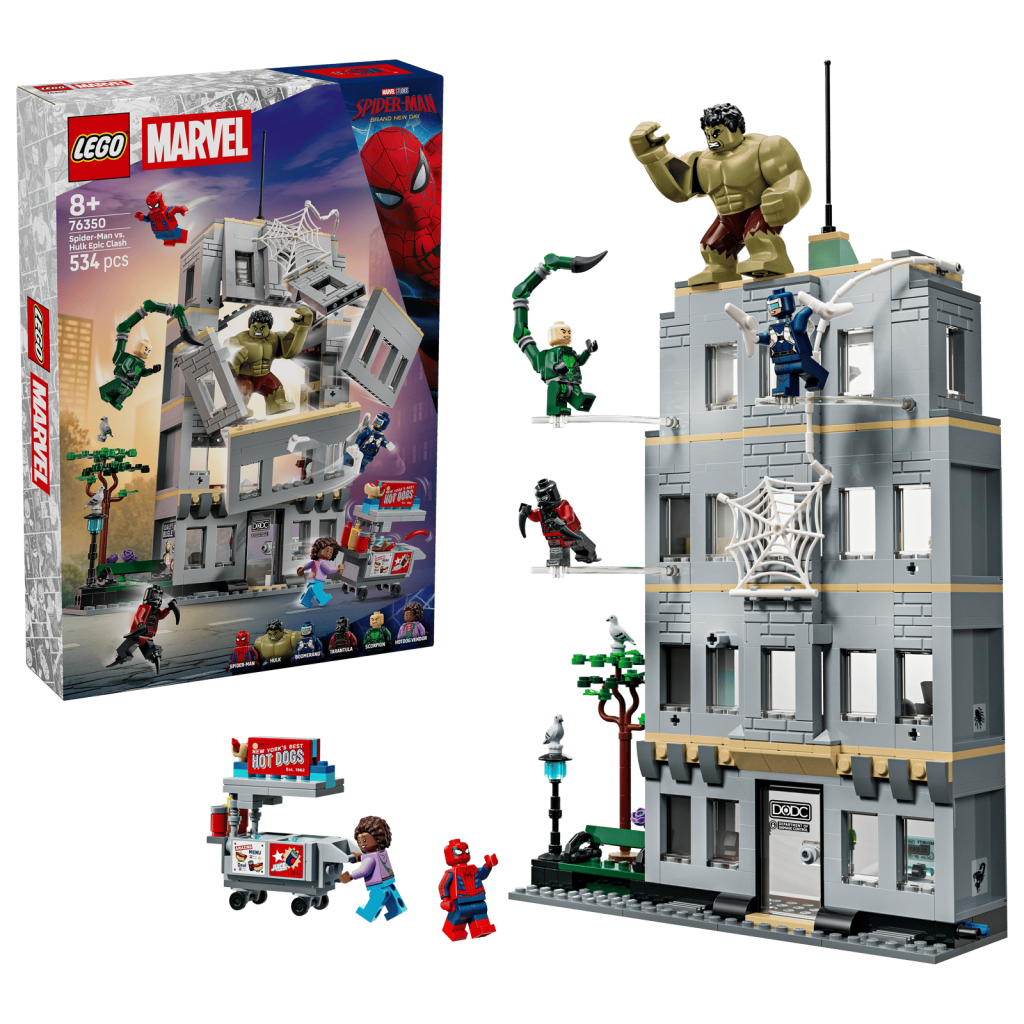 LEGO Marvel 76350 Epický súboj: Spider-Man vs. Hulk