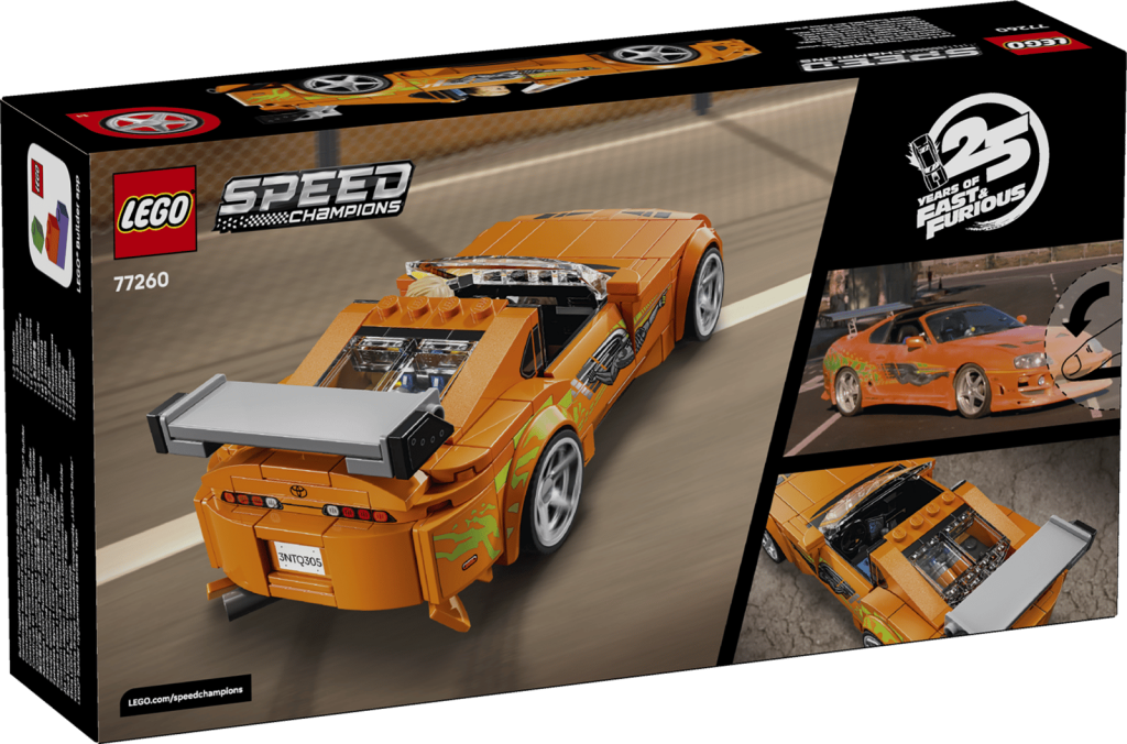 LEGO Speed Champions 77260 Rýchlo a zbesilo Toyota Supra MK4