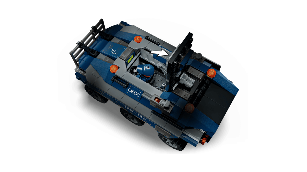 LEGO Marvel 76349 Spider-Man a naháňačka väzenského transportéru