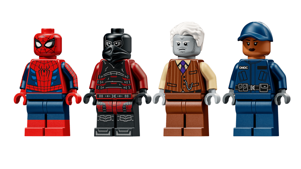 LEGO Marvel 76349 Spider-Man a naháňačka väzenského transportéru