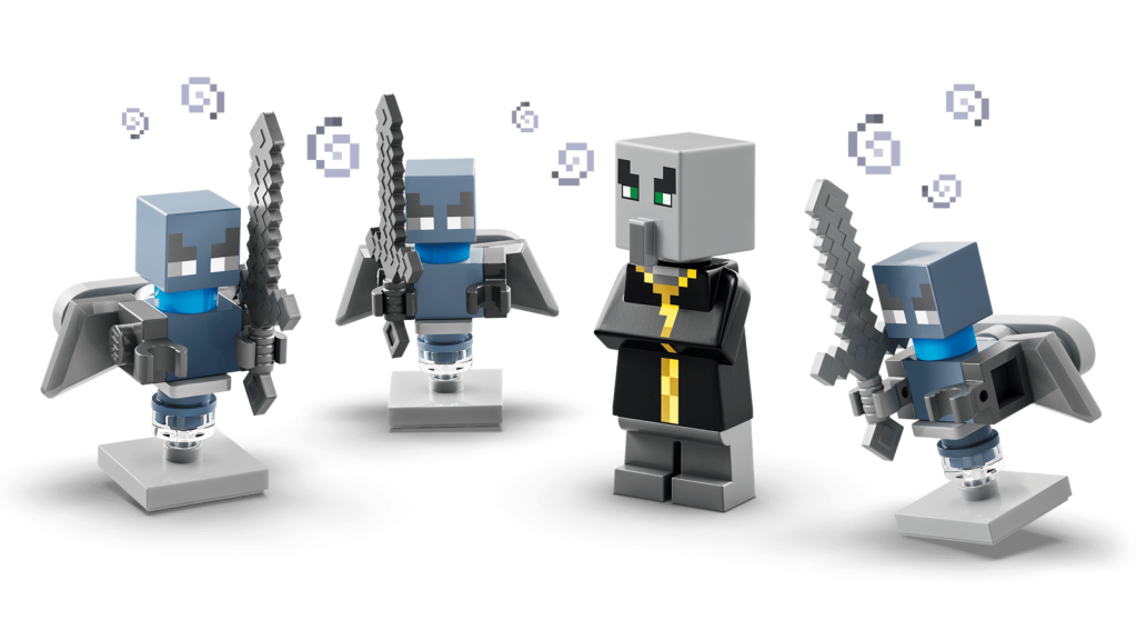 LEGO Minecraft 21596 Útok Mága na dedinu