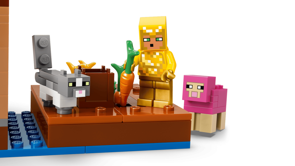 LEGO Minecraft 21596 Útok Mága na dedinu