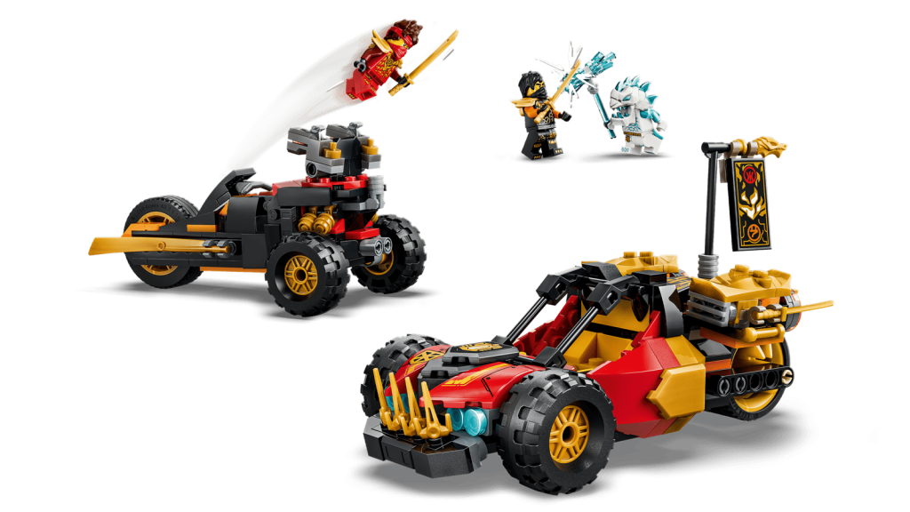 LEGO Ninjago 71864 Kombinovateľné vozidlá Kaia a Colea