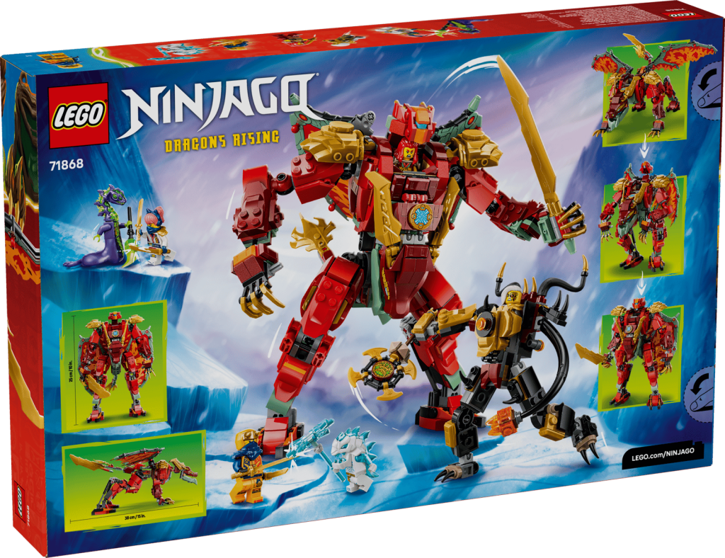LEGO Ninjago 71868 Wyldfyre a transformačný dračí oblek