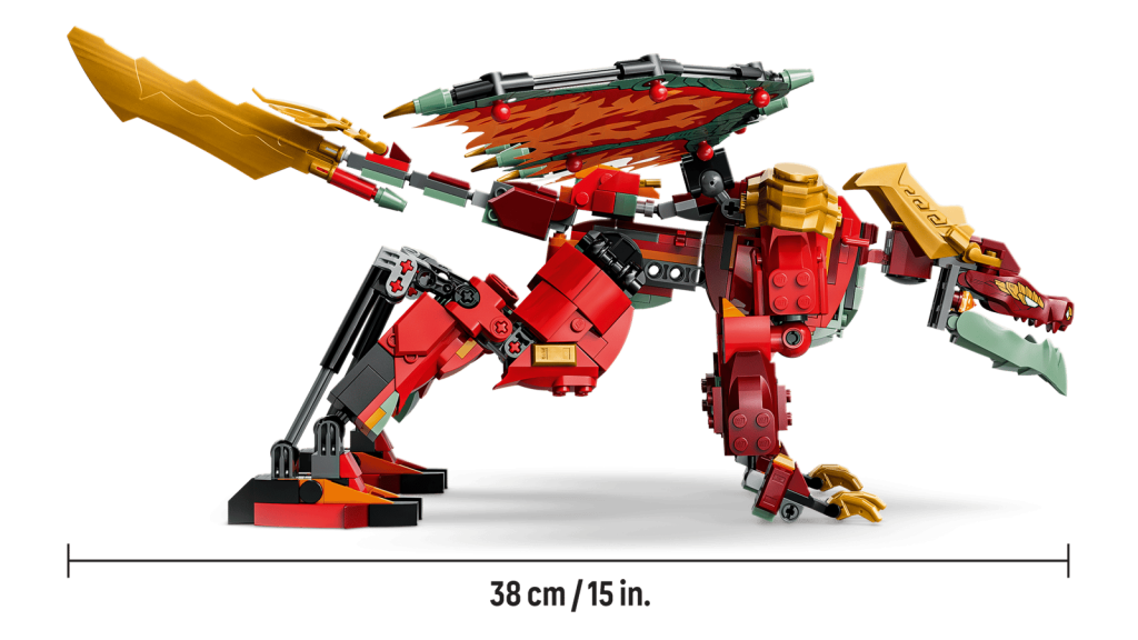 LEGO Ninjago 71868 Wyldfyre a transformačný dračí oblek
