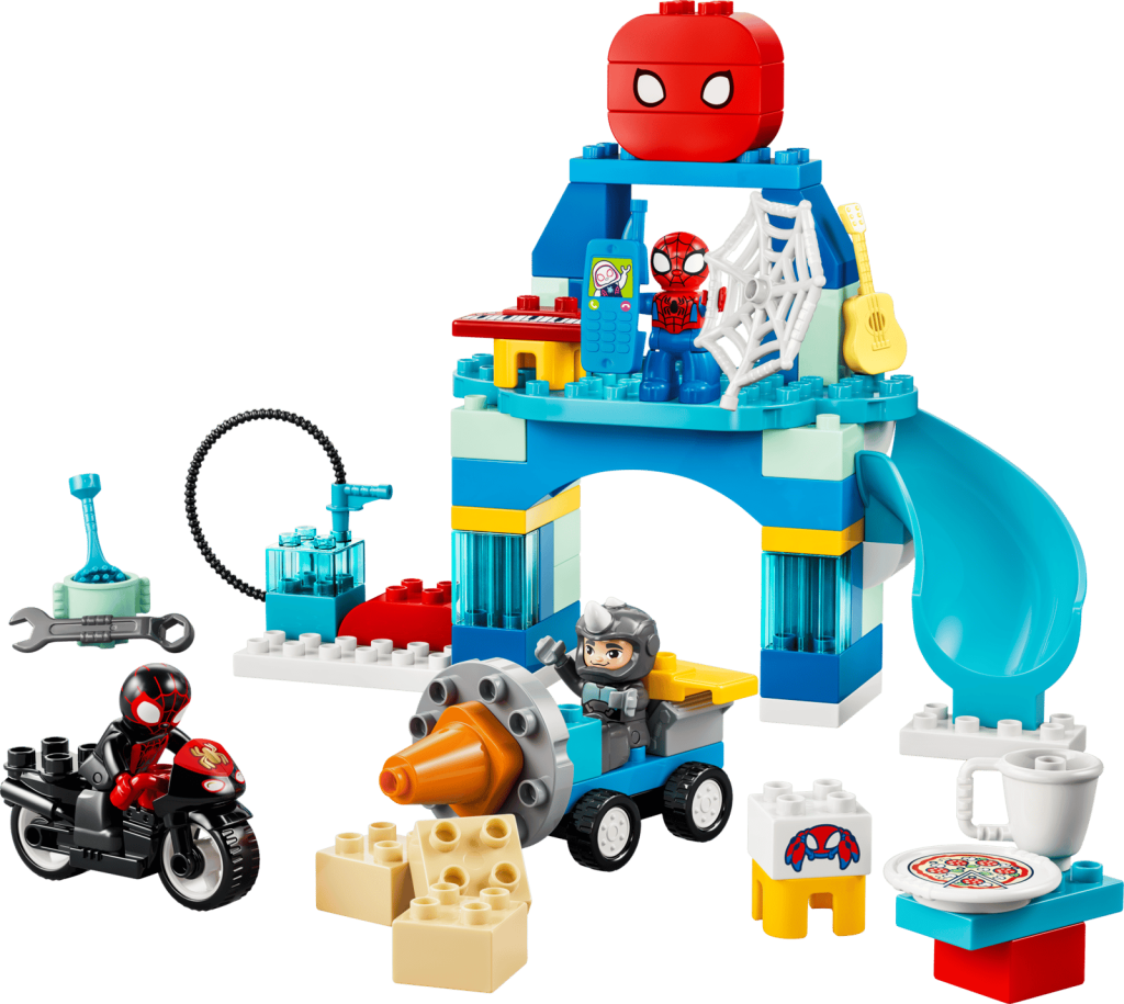 LEGO Marvel 10464 Tím Spidey: Pavučinová základňa
