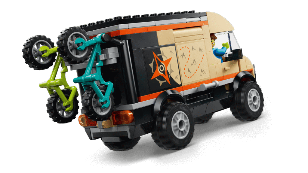 LEGO City 60512 Dobrodružná dodávka s horskými bicyklami