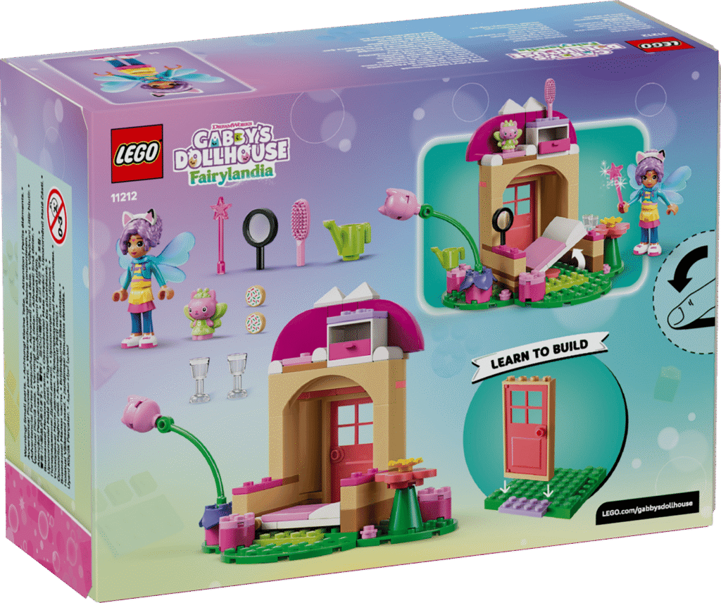 LEGO Gabbys Dollhouse 11212 Záhradný domček Víly mačičky