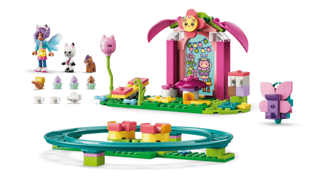 LEGO Gabbys Dollhouse 11214 Vílová horská dráha a čajový večierok