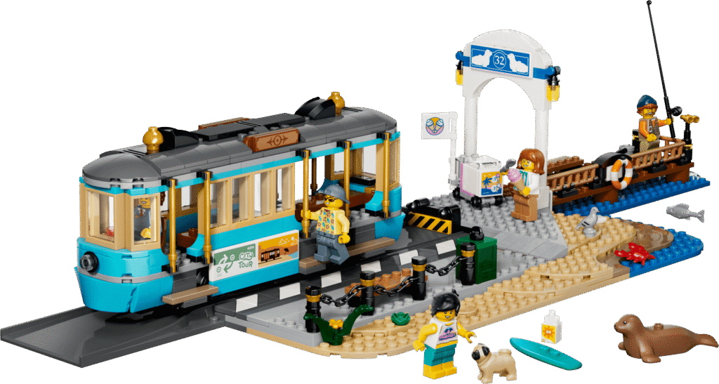 LEGO City 60506 Historická plážová električka