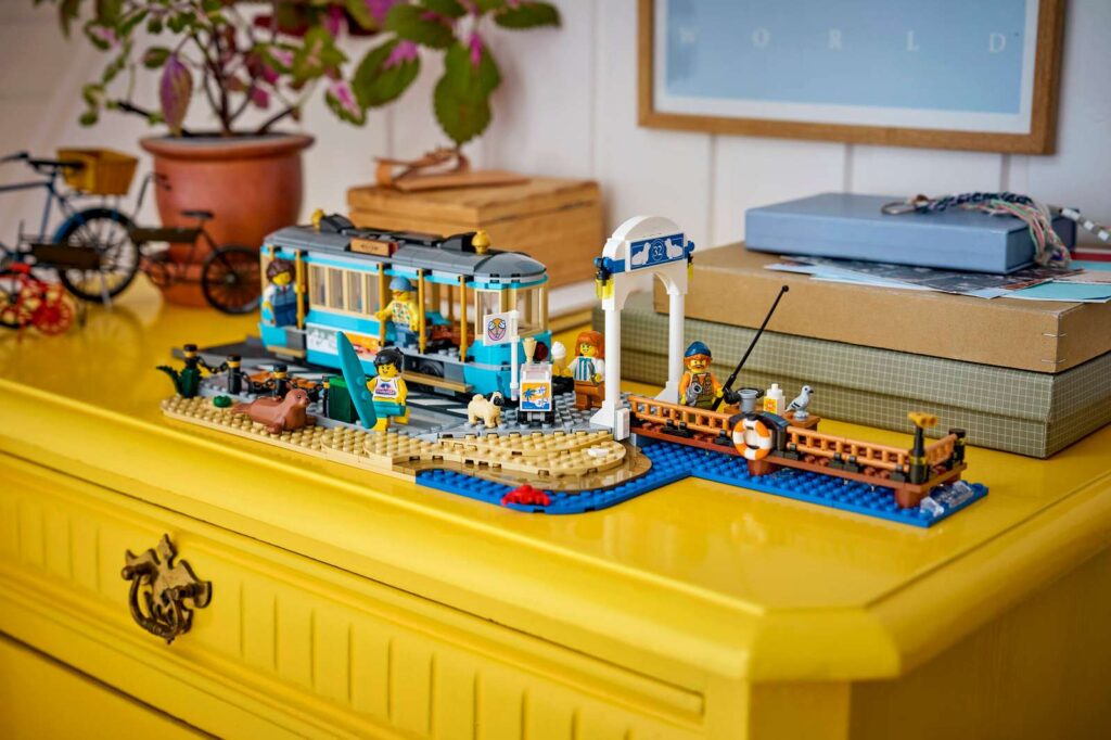 LEGO City 60506 Historická plážová električka