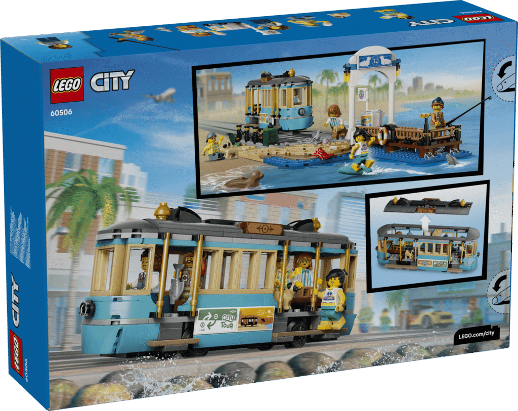 LEGO City 60506 Historická plážová električka