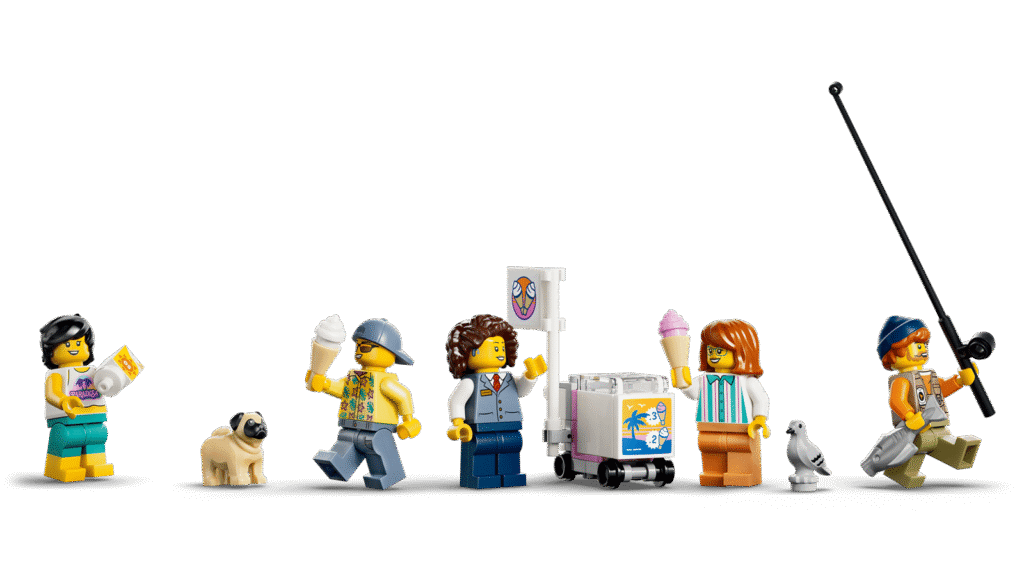 LEGO City 60506 Historická plážová električka