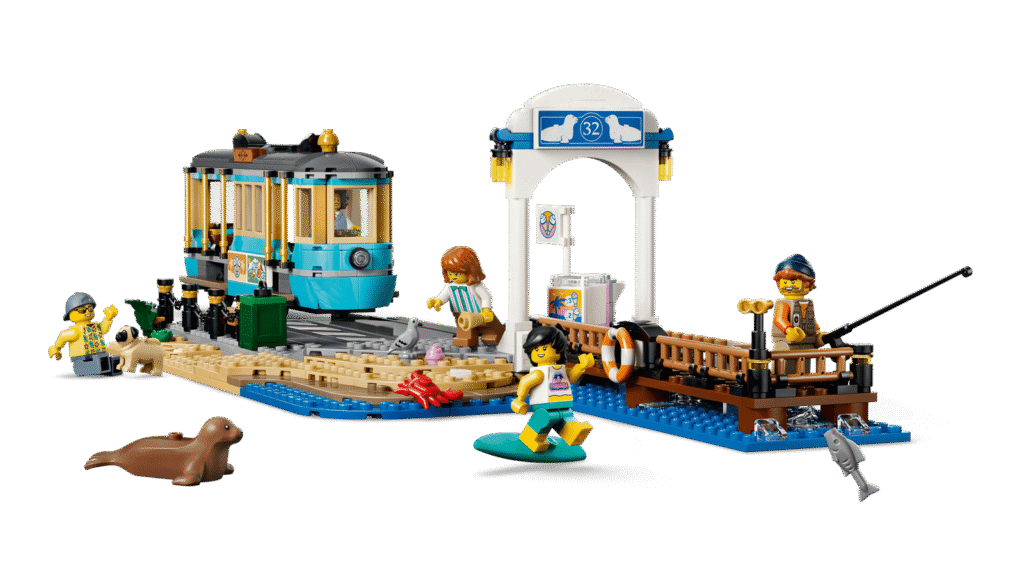 LEGO City 60506 Historická plážová električka