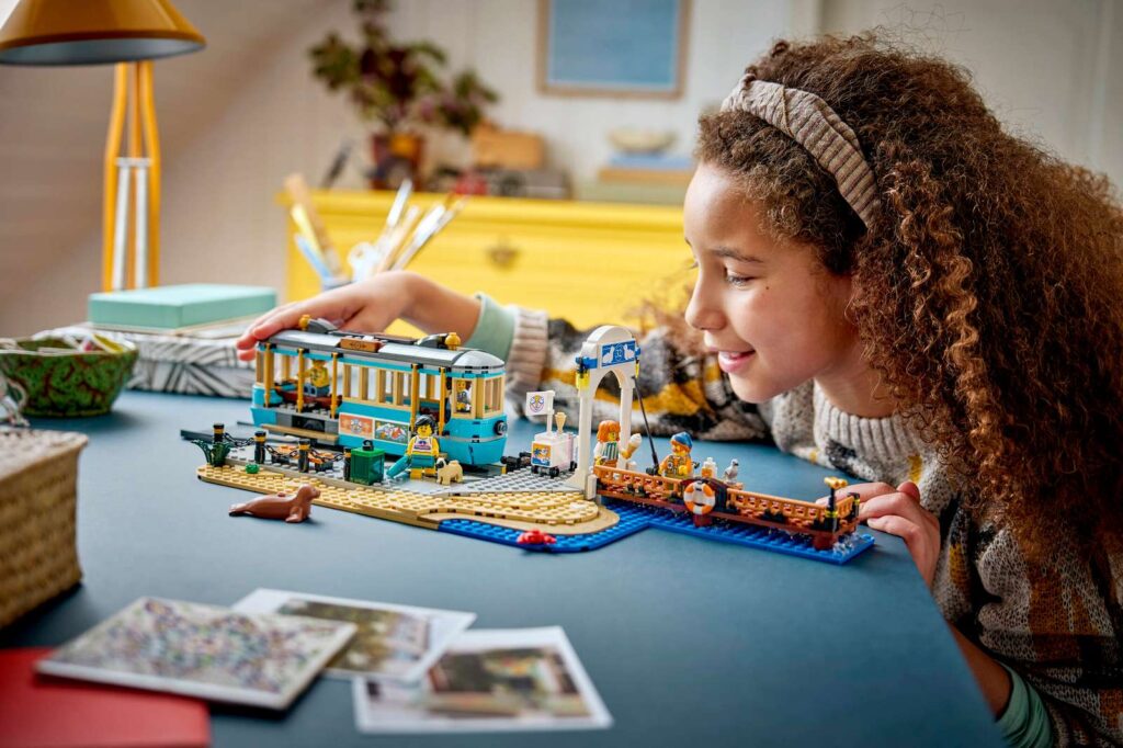 LEGO City 60506 Historická plážová električka