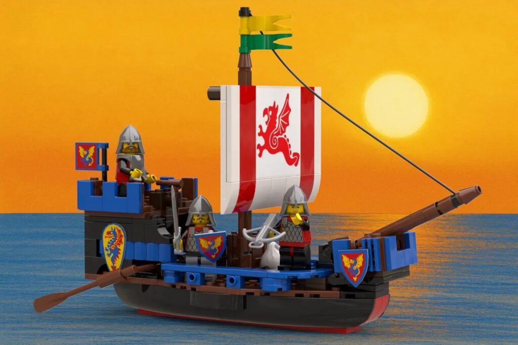 Návrh nového setu LEGO Ideas Morský had