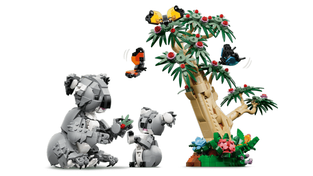 LEGO Creator 3v1 31388 Divoké zvieratá: Koalia rodinka