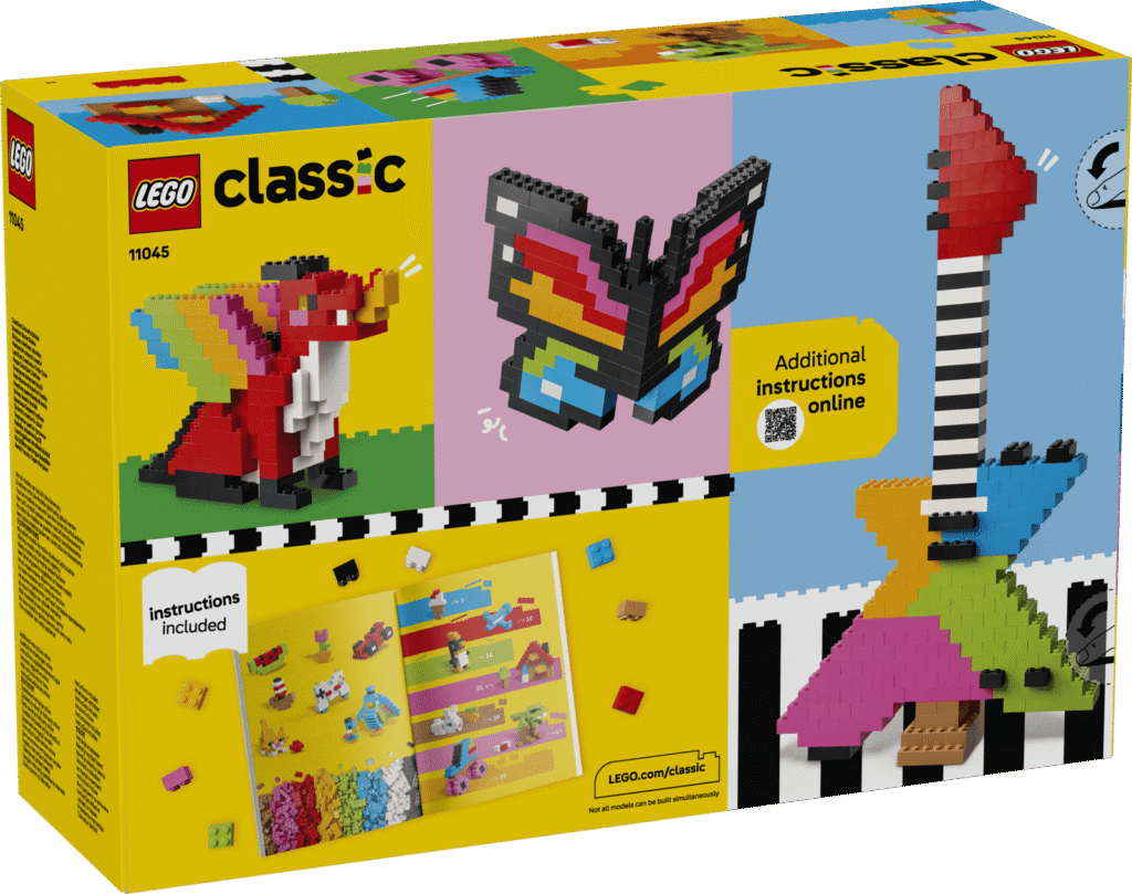 LEGO Classic 11045 Kreatívne pestrofarebné kocky