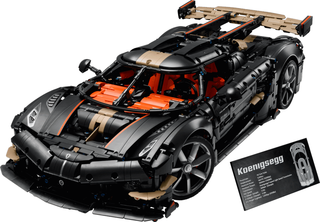 LEGO Technic 42232 Megacar Koenigsegg Sadair's Spear