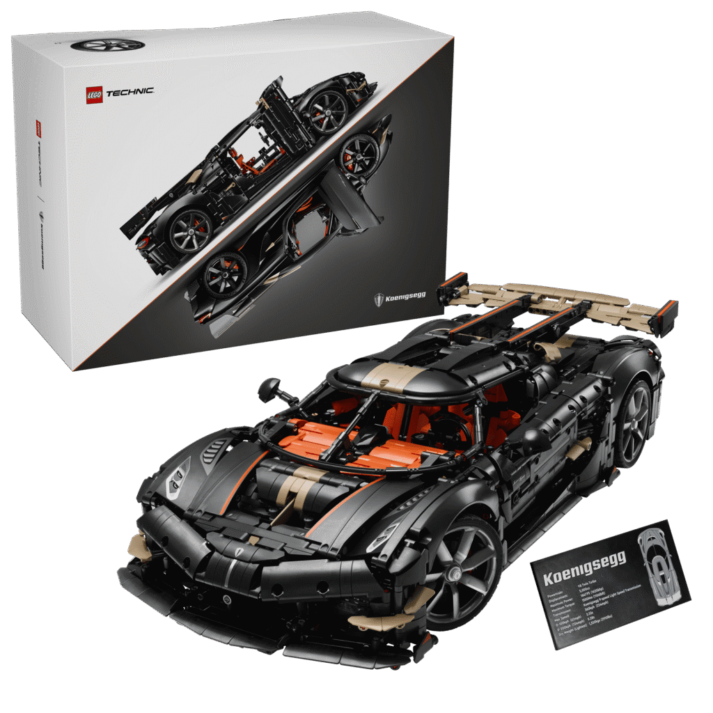 LEGO Technic 42232 Megacar Koenigsegg Sadair's Spear