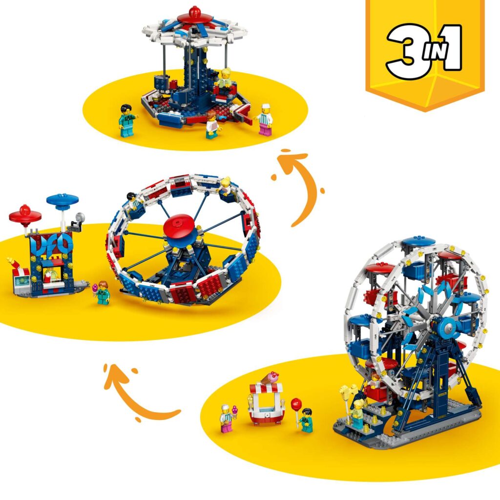 LEGO Creator 3v1 31389 Ikonické ruské koleso