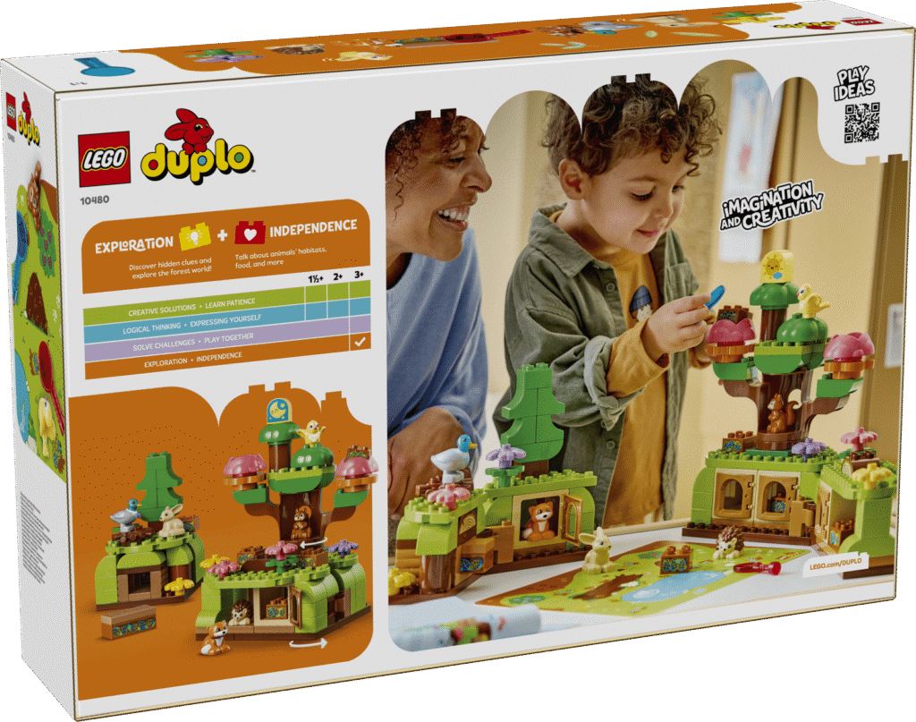 LEGO Duplo 10480 Les plný objavov s divokými zvieratkami