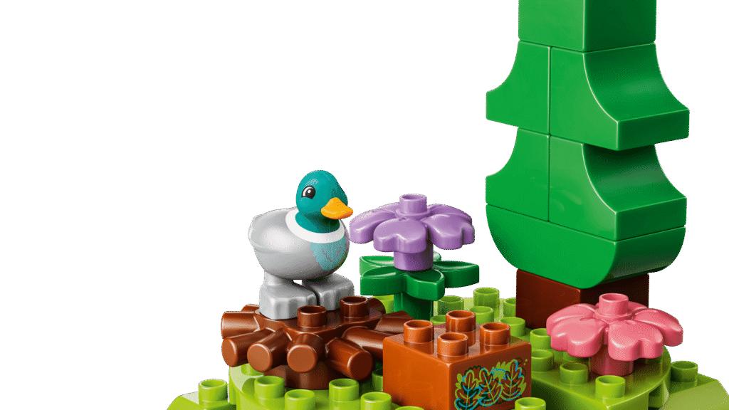 LEGO Duplo 10480 Les plný objavov s divokými zvieratkami