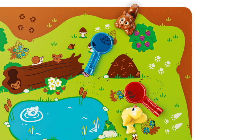 LEGO Duplo 10480 Les plný objavov s divokými zvieratkami