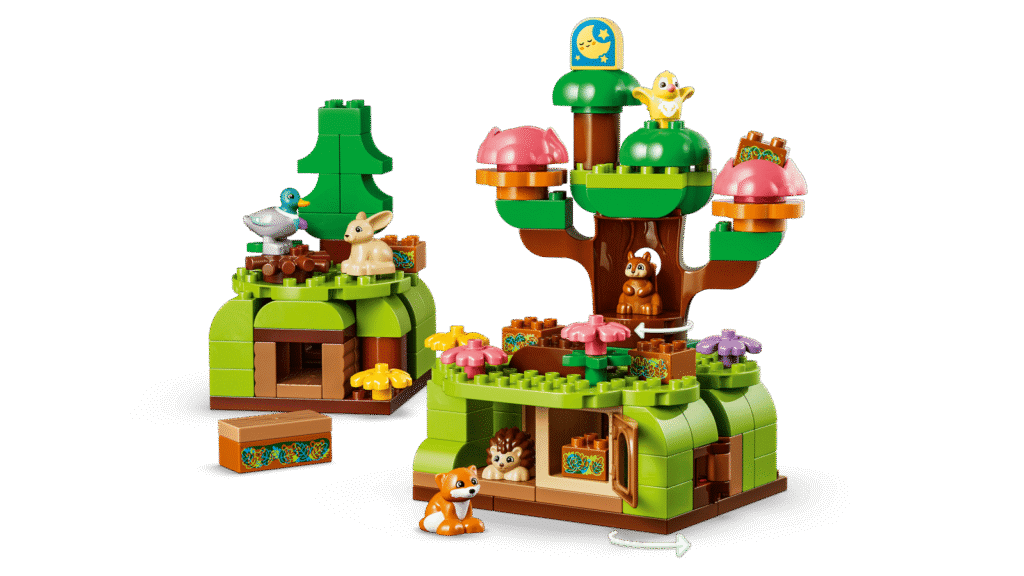 LEGO Duplo 10480 Les plný objavov s divokými zvieratkami
